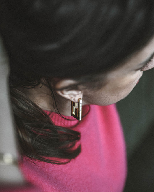 BOUCLES D'OREILLES FENDI