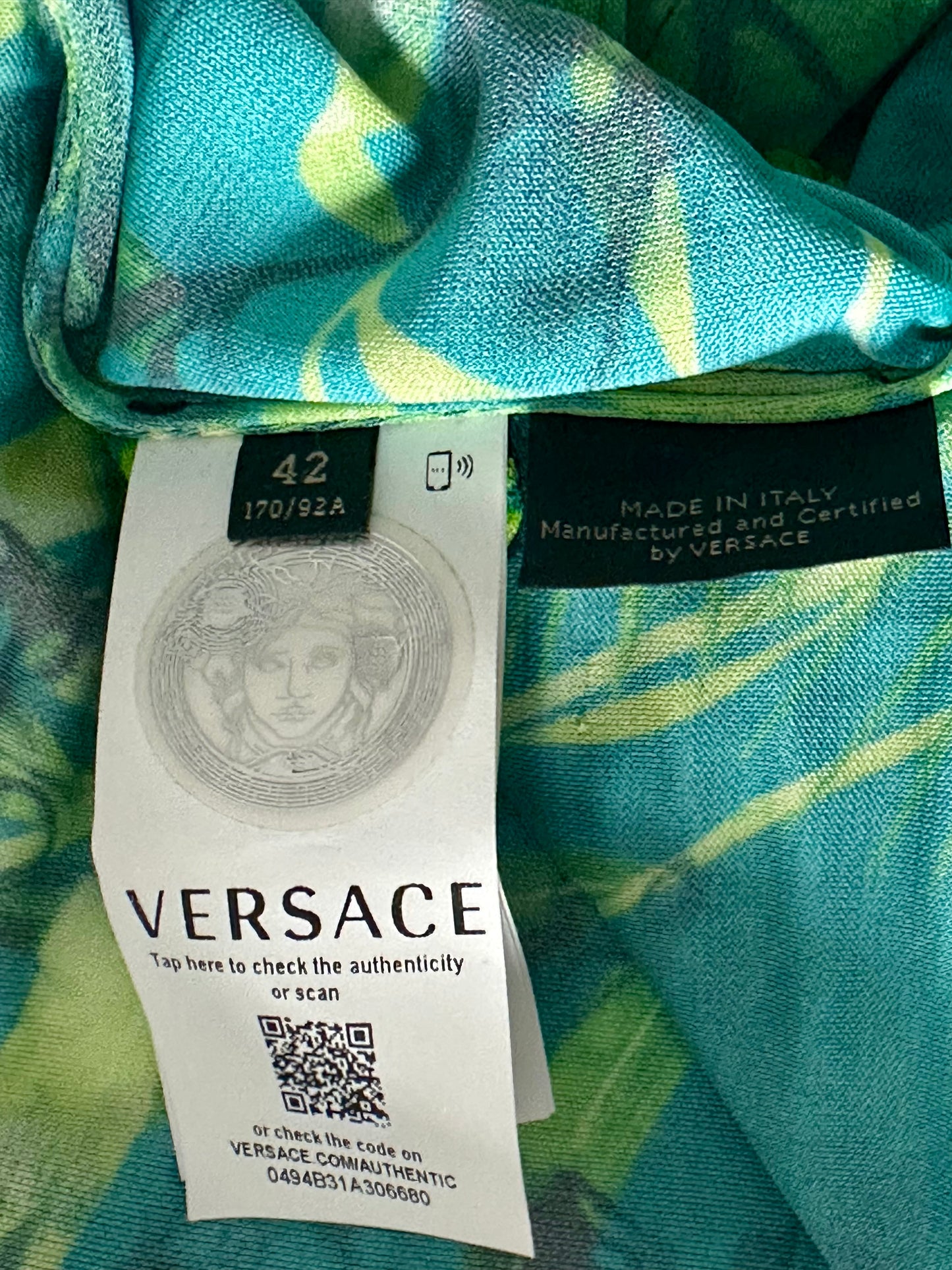 Robe longue VERSACE