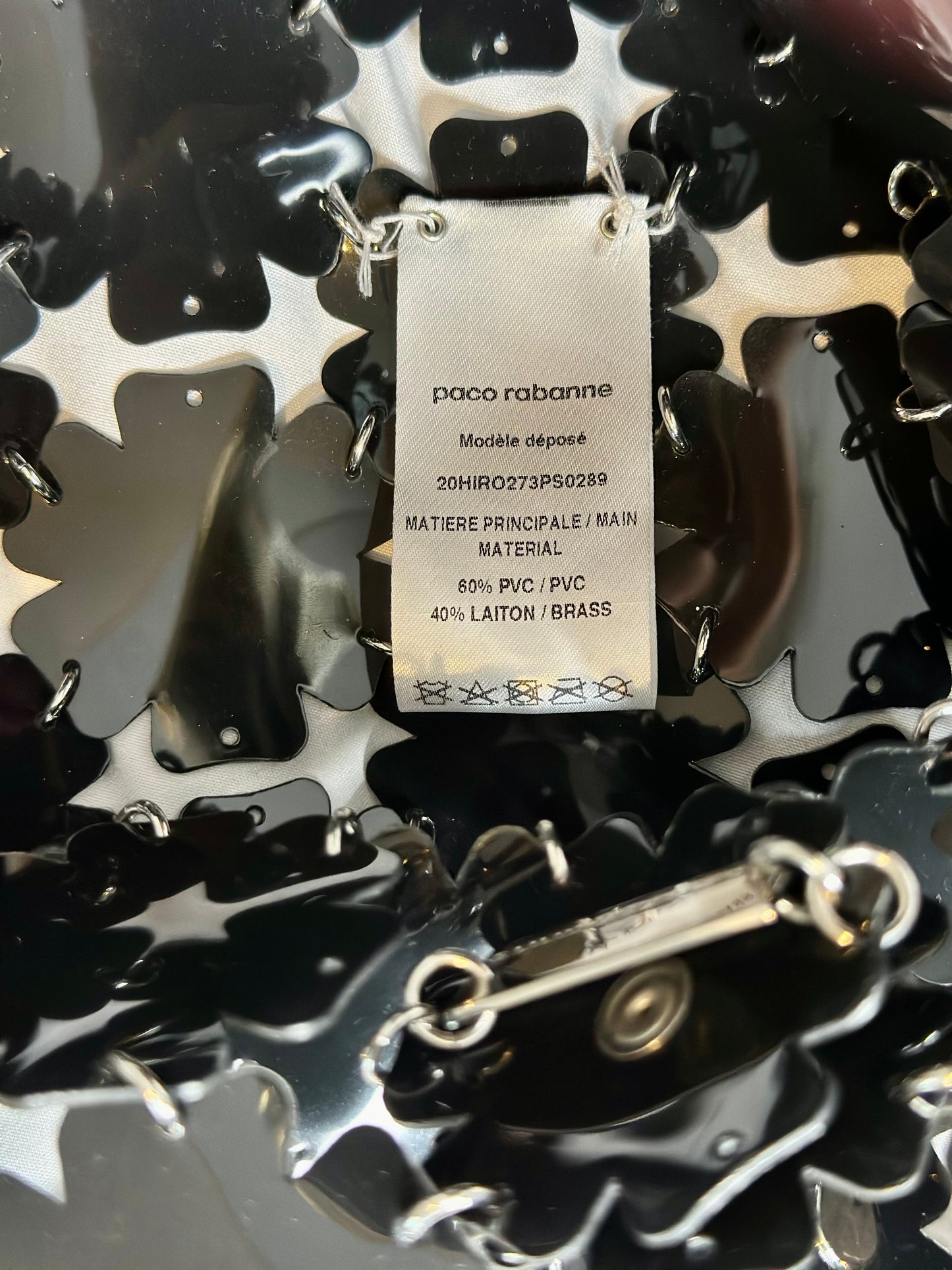 Robe courte Paco Rabanne