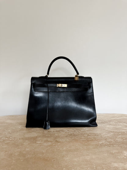 SAC HERMES Kelly sellier vintage