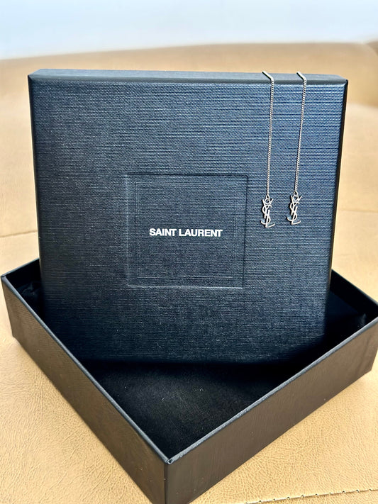BOUCLES D'OREILLES YVES SAINT LAURENT